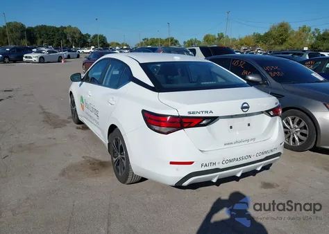 2022 Nissan Sentra Sv Xtronic Cvt z USA, uszkodzony, nr VIN 3N1AB8CV6NY249925